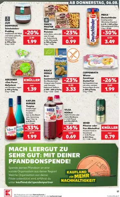 Náhled letáku Kaufland Německo leták od 06.08.2026 | Strana: 17