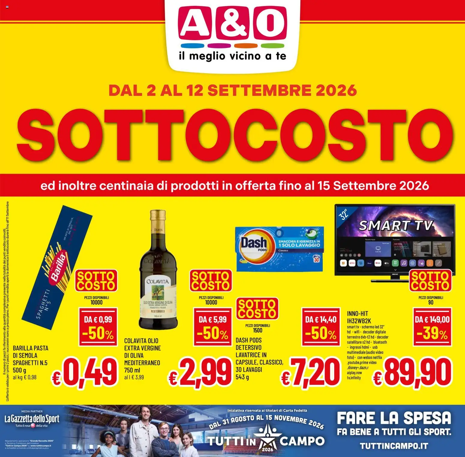 Volantino A&O del 02/09/2026 | Pagina: 1