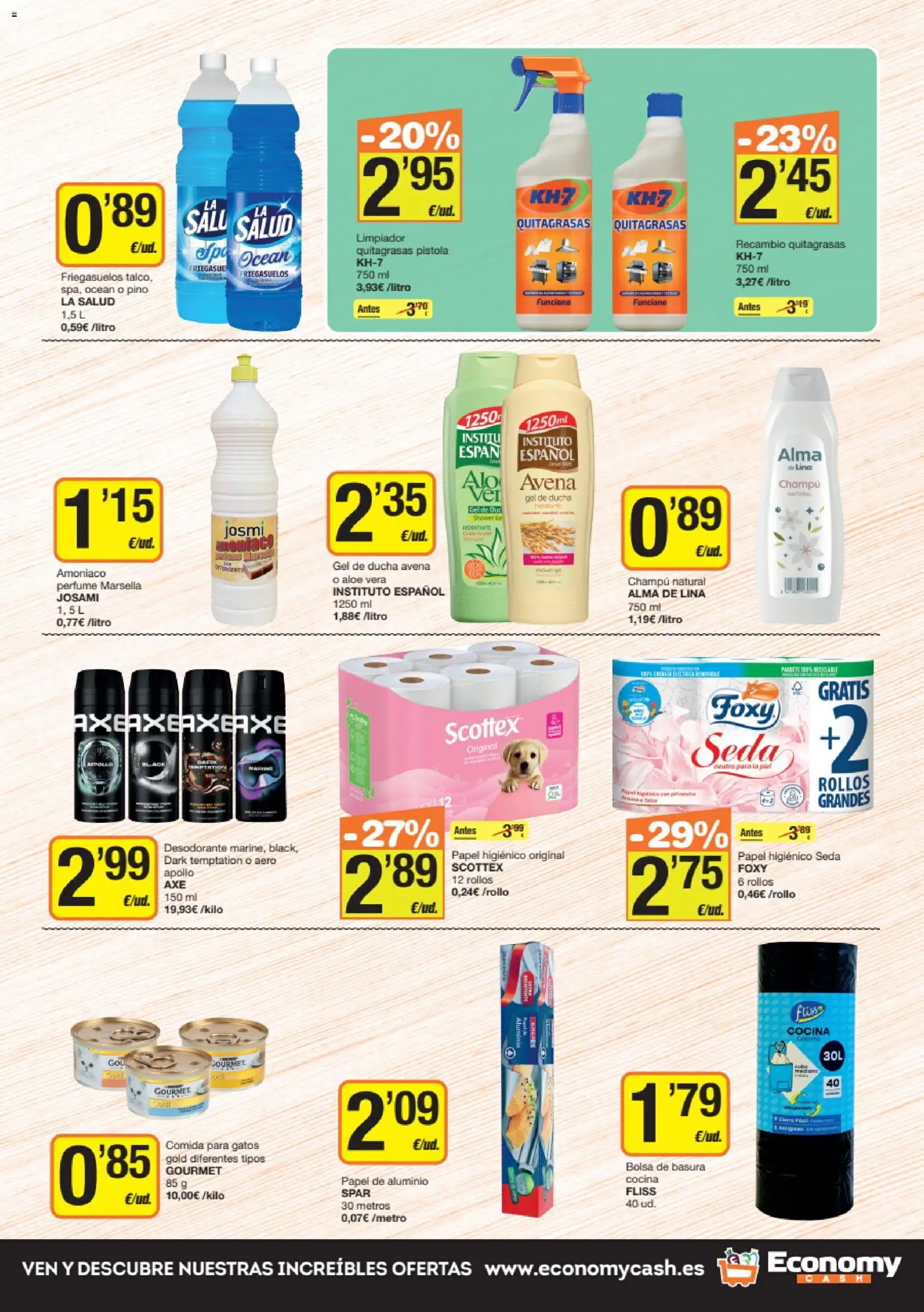 Economy Cash folleto │ válido desde el 11.06.2026 | Página: 7 | Productos: Perfume, Gel de ducha, Desodorante, Ducha