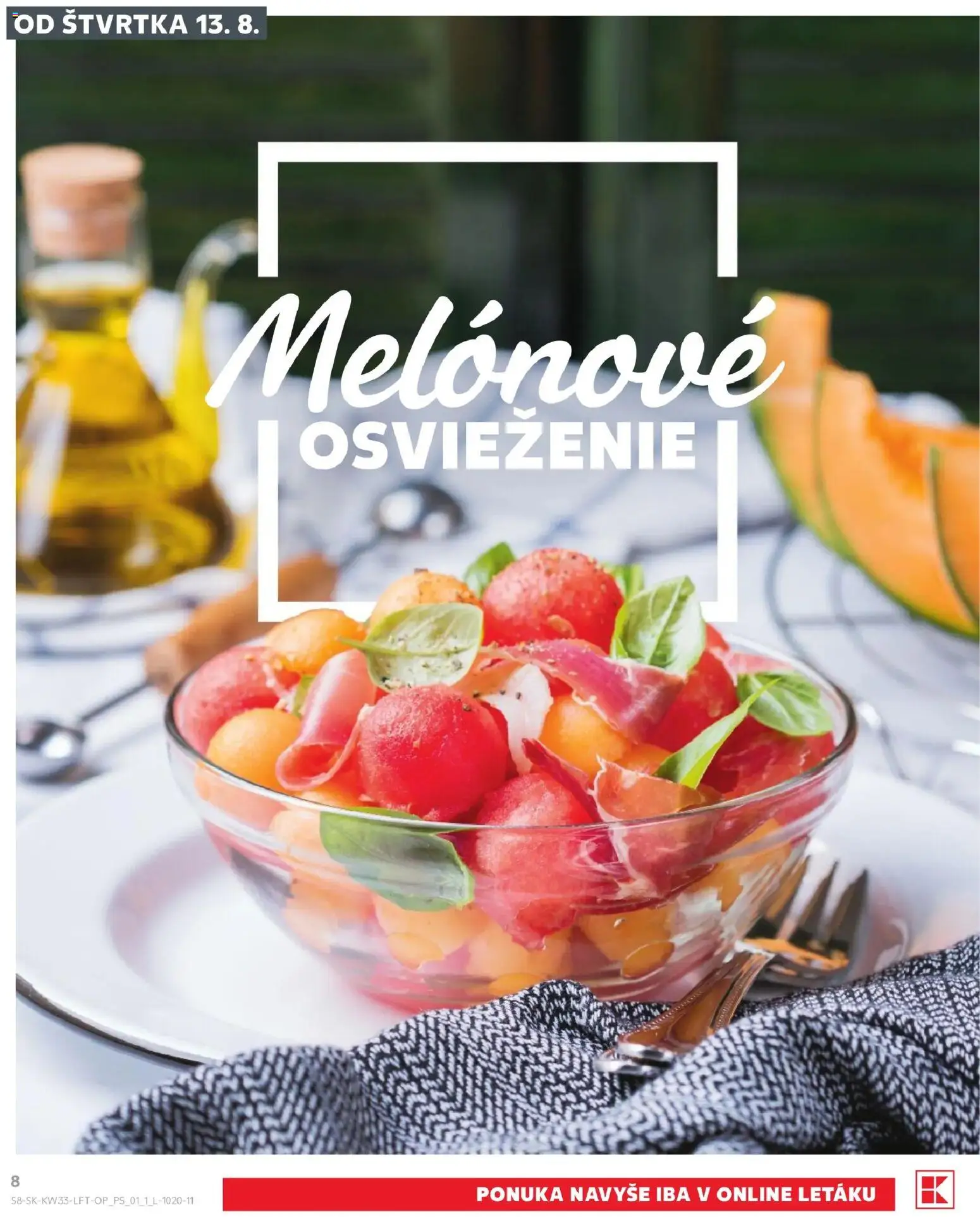 Nové Kaufland akcie – leták je platný od 13.08.2026 | Strana: 8