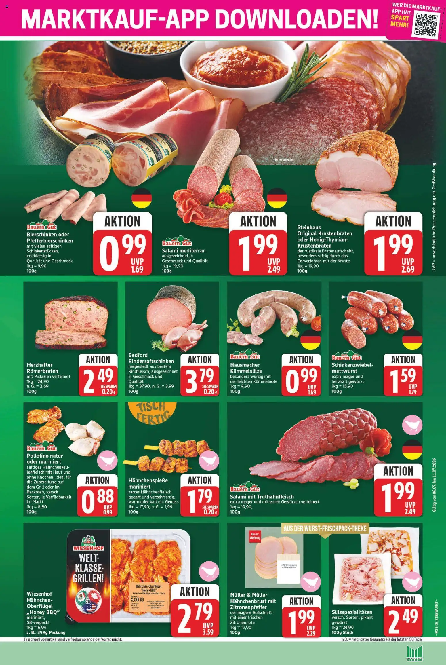 Marktkauf Prospekt | 06.07.2026 | Wie erhält man einen begrenzten Rabatt? | Deutschland