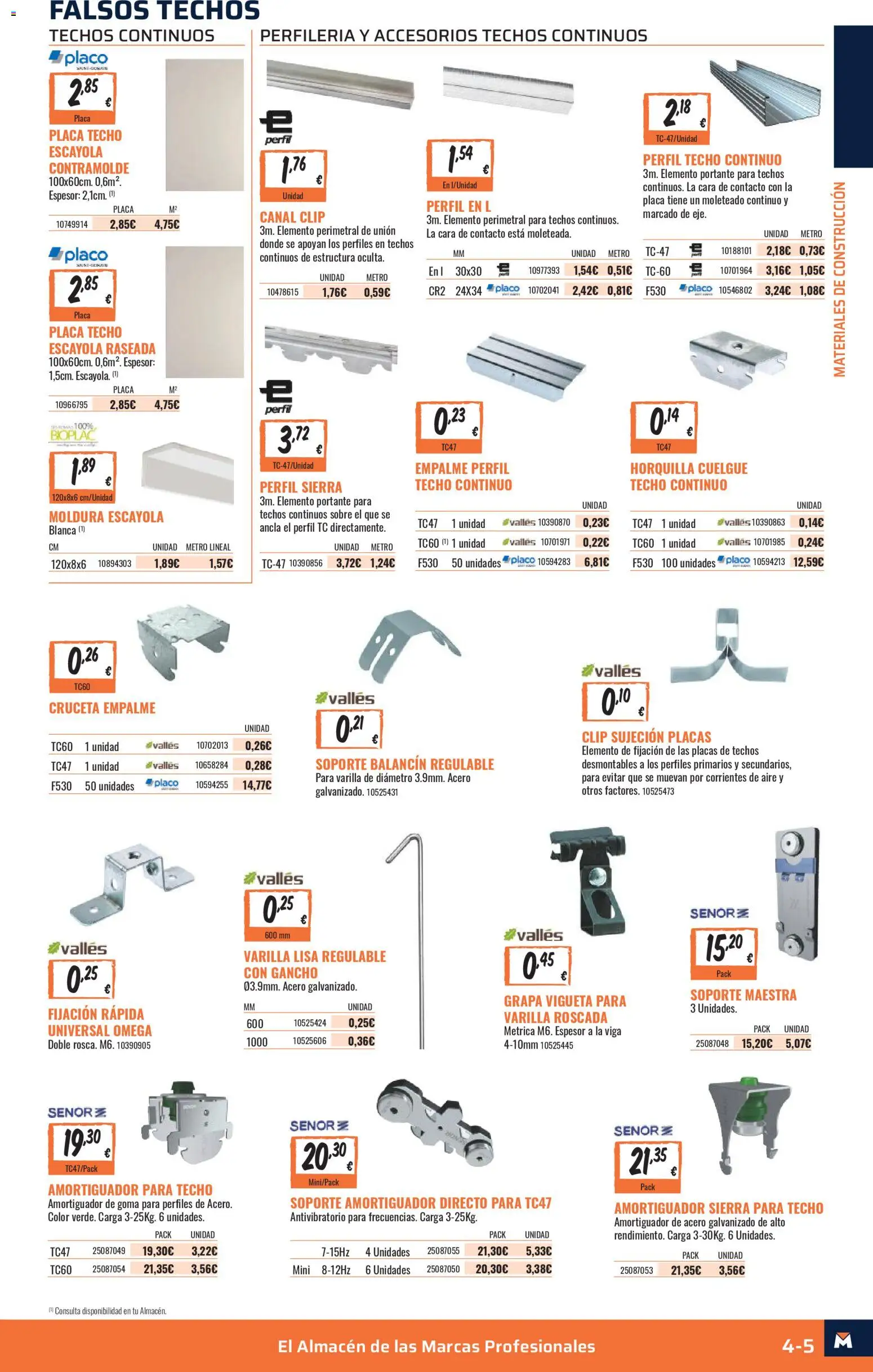 Obramat - Reformas Otono Imprenta Almacenes 13 Santiago 2026 │ válido desde el 09/10/2026 | Página: 5 | Productos: Horquilla, Omega