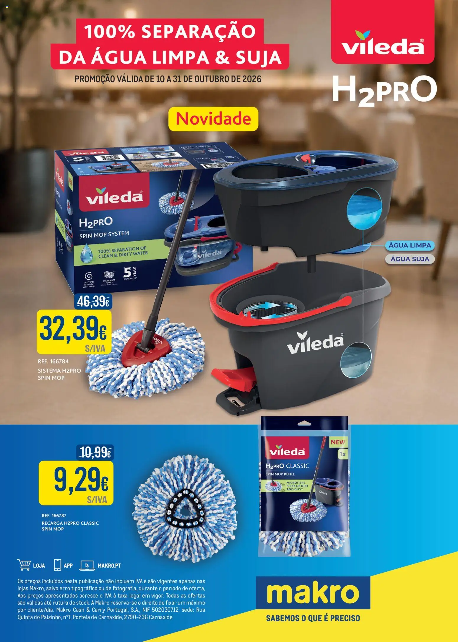 Makro Monofolha Vileda │ válido de 10/10/2026 | Página: 2 | Produtos: Agua