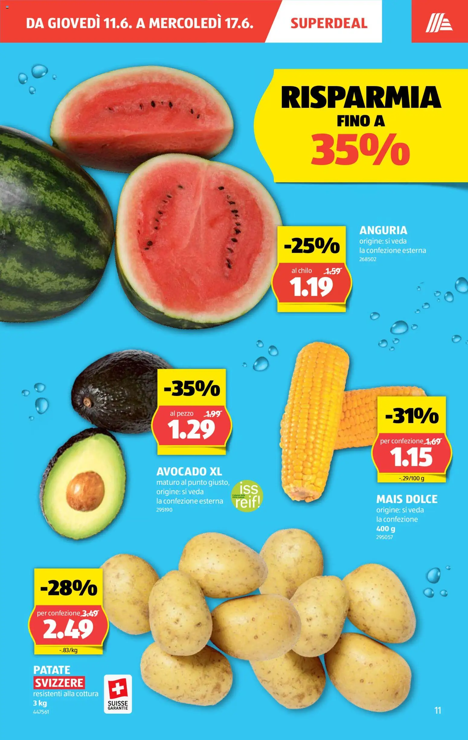 Aldi aktionen IT – gültig ab 11.06.2026 | Seite: 13 | Produkte: Avocado