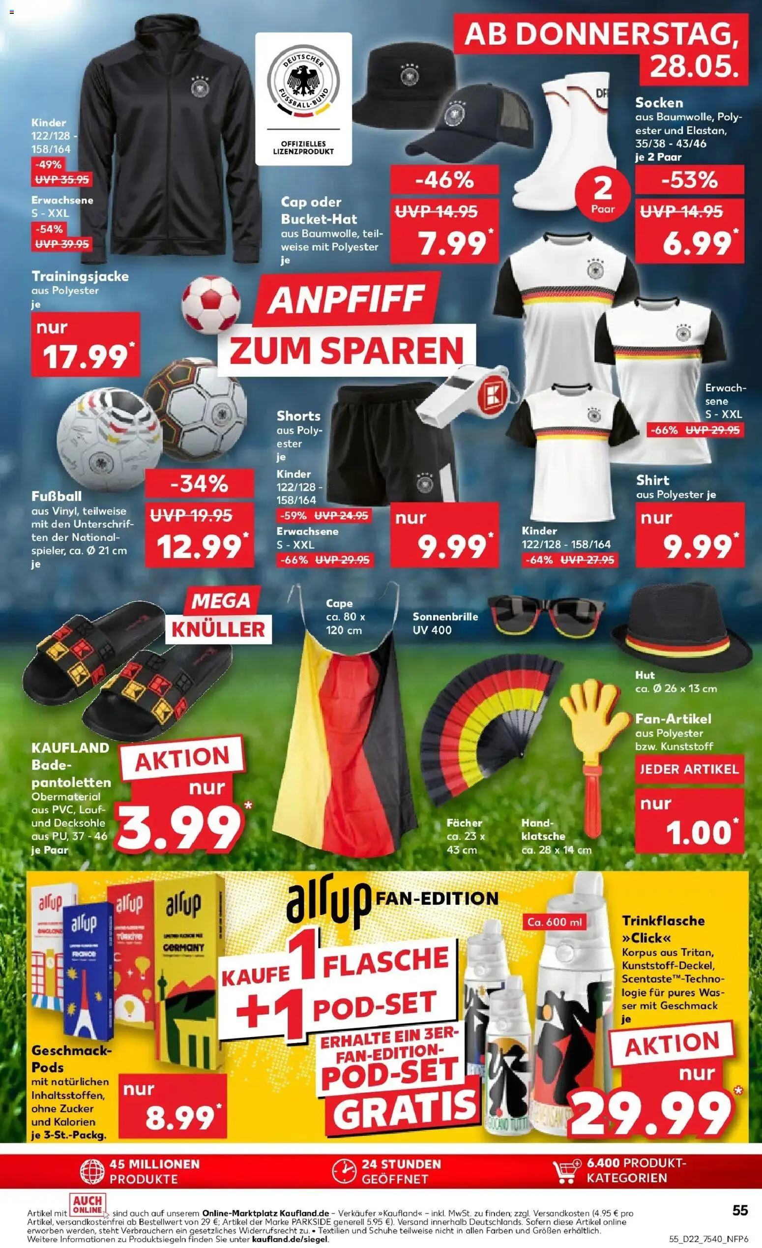 Kaufland Prospekt Wittenberge – gültig ab 26.05.2026 | Seite: 60 | Produkte: Shirt, Fußball, Zucker, Socken