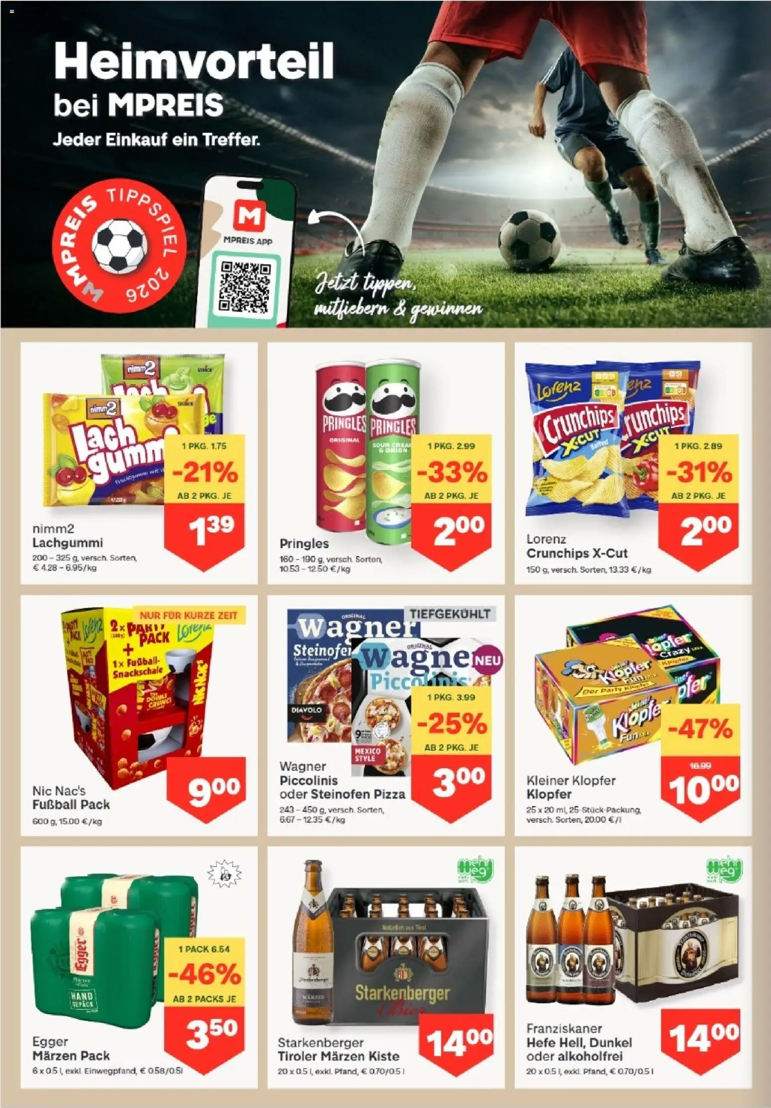 MPREIS Hohenems gültig ab 03.06.2026 | Seite: 6 | Produkte: Pizza