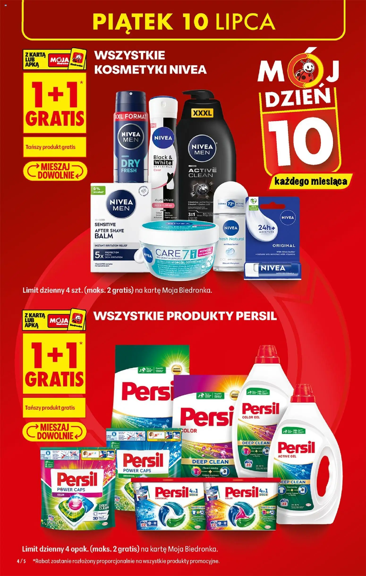 Biedronka Polsko leták - Codziennie niskie ceny od 09.07.2026 | Strana: 6 | Produkty: Nivea, Persil