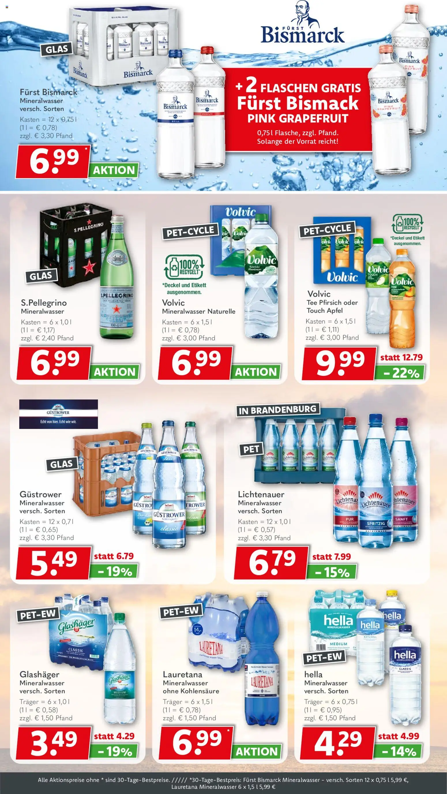 Getränkeland Prospekt – gültig ab 17.08.2026 | Seite: 5 | Produkte: Volvic touch, Volvic tee, Mineralwasser, Hella