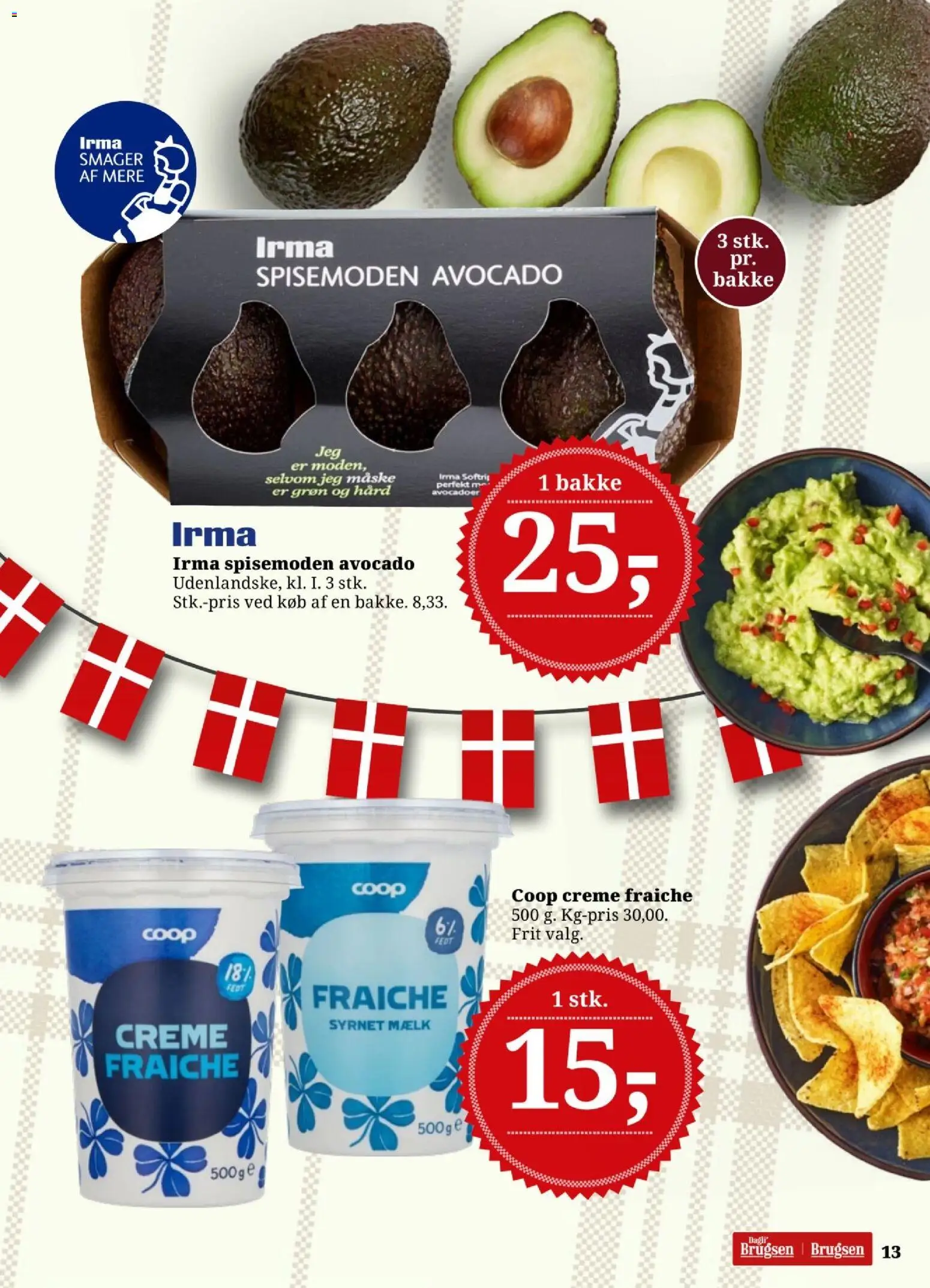 Dagli'Brugsen tilbudsavis – gyldig fra 25/09/2026 | Side: 14 | Produkter: Creme, Maske, Creme fraiche, Avocado