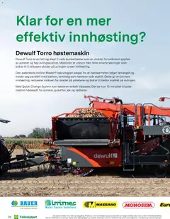 Forhåndsvisning av Felleskjøpet AkkuratNå! 2026 gyldig fra 02/07/2026 | Side: 26 | Produkter: Løk, Poteter, Мелисса
