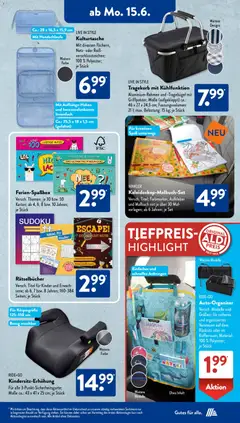 Aldi Süd Prospekt ab 15.06.2026 gültig | Seite: 10 | Produkte: Top, Bekleidung, Hemd, Pyjama