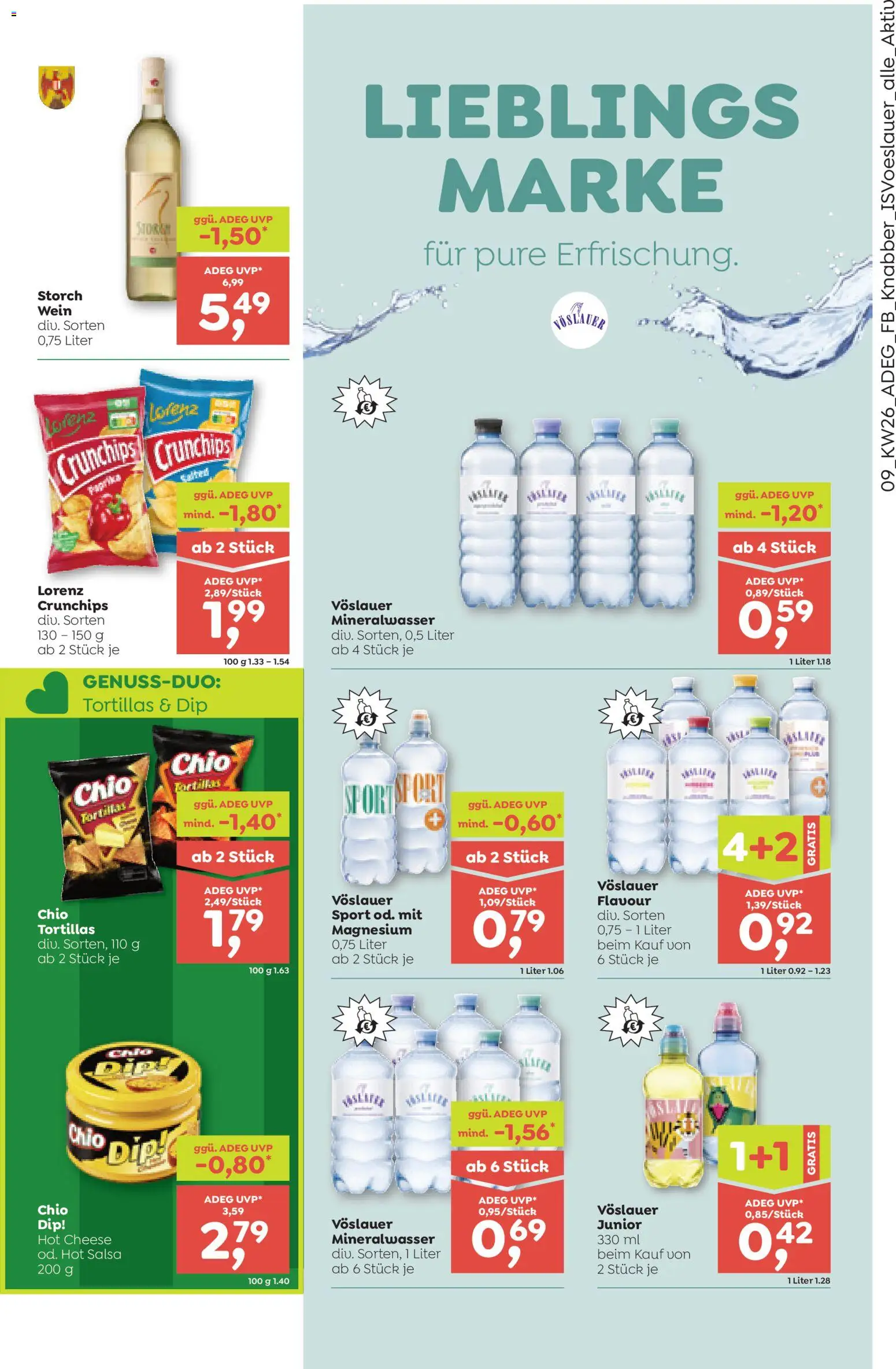 ADEG Flugblatt gültig ab 25.06.2026 | Seite: 9 | Produkte: Wein