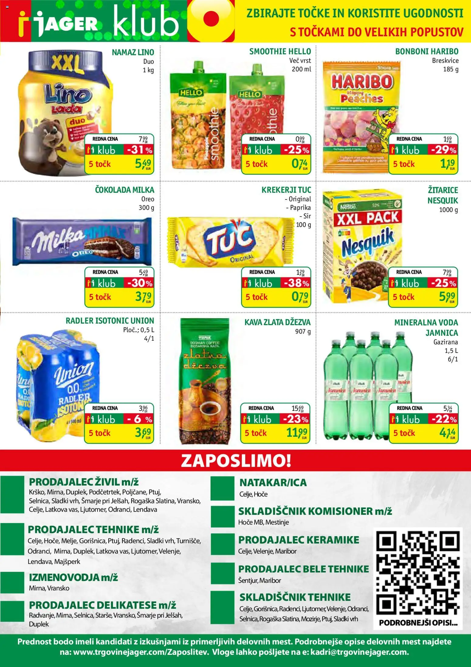Novi Jager katalog ponudbe – veljaven od 19.08.2026 | Stran: 13 | Izdelki: Paprika, Namaz, Kava, Voda