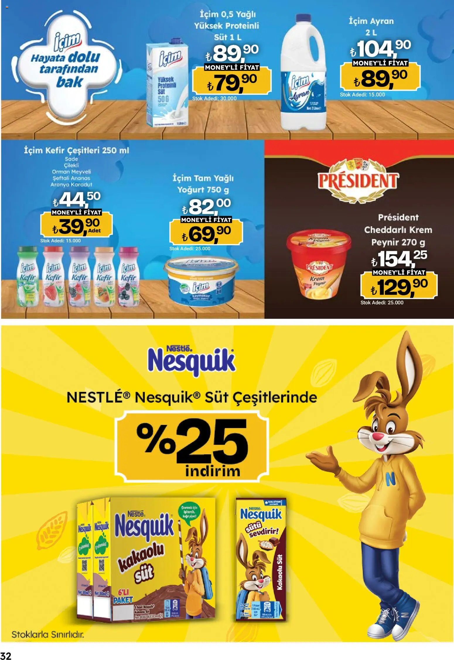 Migros Katalog - Migroskop - 08 Ekim 2026 tarihinden itibaren geçerlidir | Sayfa: 32 | Ürünler: Kefir, Peynir, Yoğurt, Ananas