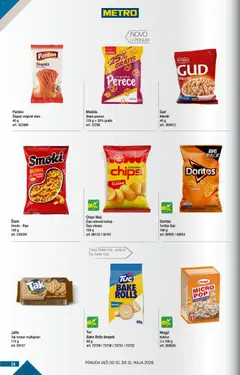 Metro katalog BMPL - pregled Metro kataloga - važi od 01.05.2026 | Strana: 14 | Proizvode: Kečap, Tortilja, 7days, Doritos