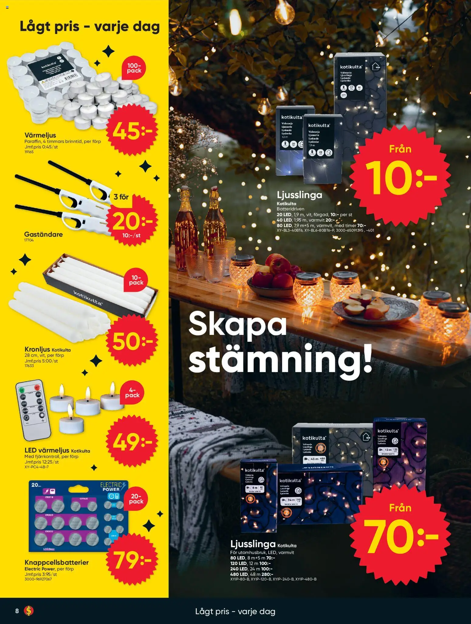 Dollar Store reklamblad aktuell från 21/09/2026 | Sida: 8