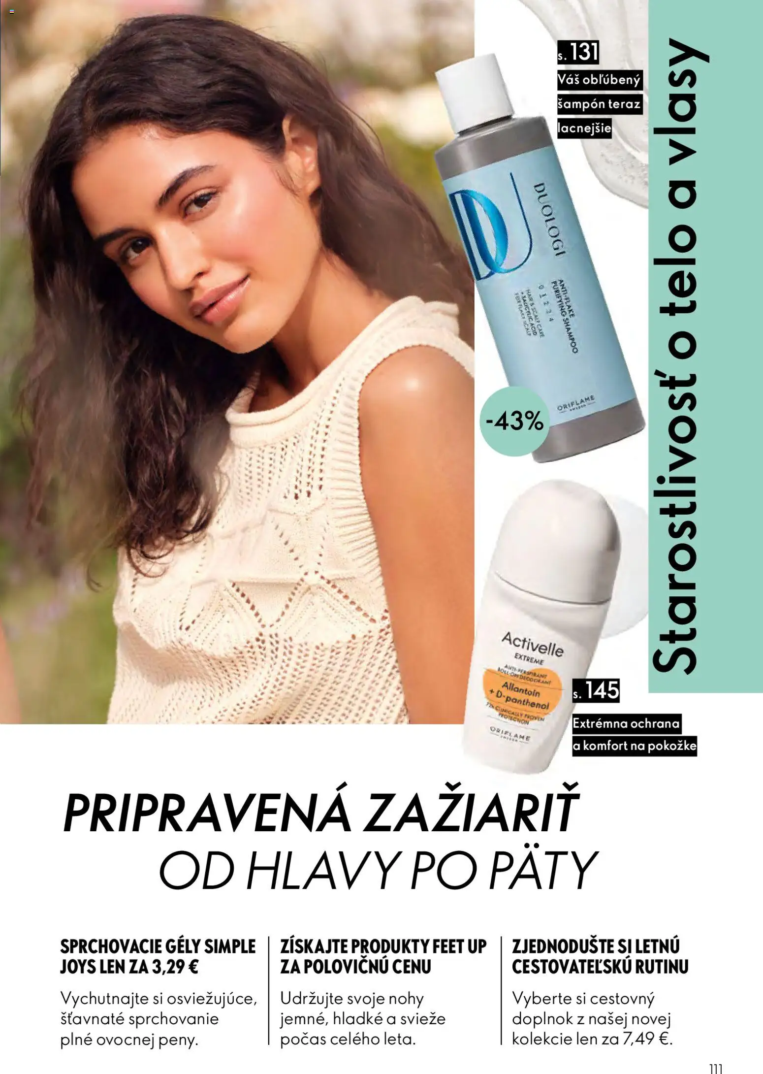 Nové Oriflame akcie – leták je platný od 17.06.2026 | Strana: 111 | Produkty: Šampón
