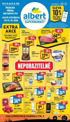 Náhled letáku Albert leták - Supermarket Příbor od 14.10.2026