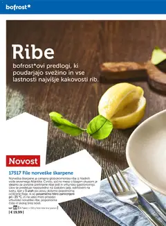Bofrost katalog akcije – veljaven od 01.10.2026 | Stran: 56 | Izdelki: Teza, Ribe, Riba, Voda