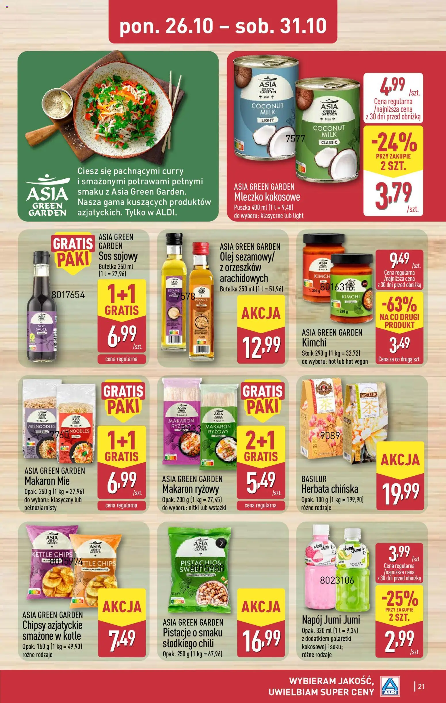 Aldi gazetka od 26.10.2026 | Strona: 21