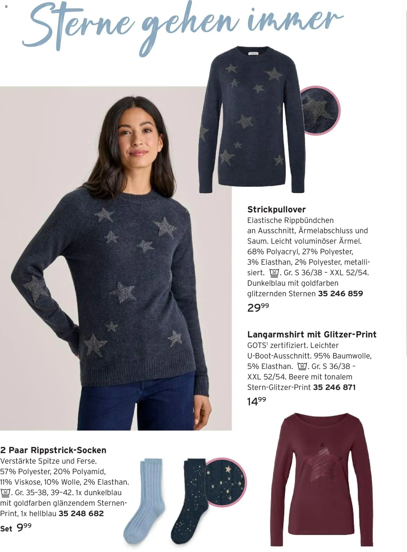 Prospekt Tchibo Kuschelige Wintermagie – gültig ab 21.10.2026 | Seite: 10 | Produkte: Langarmshirt