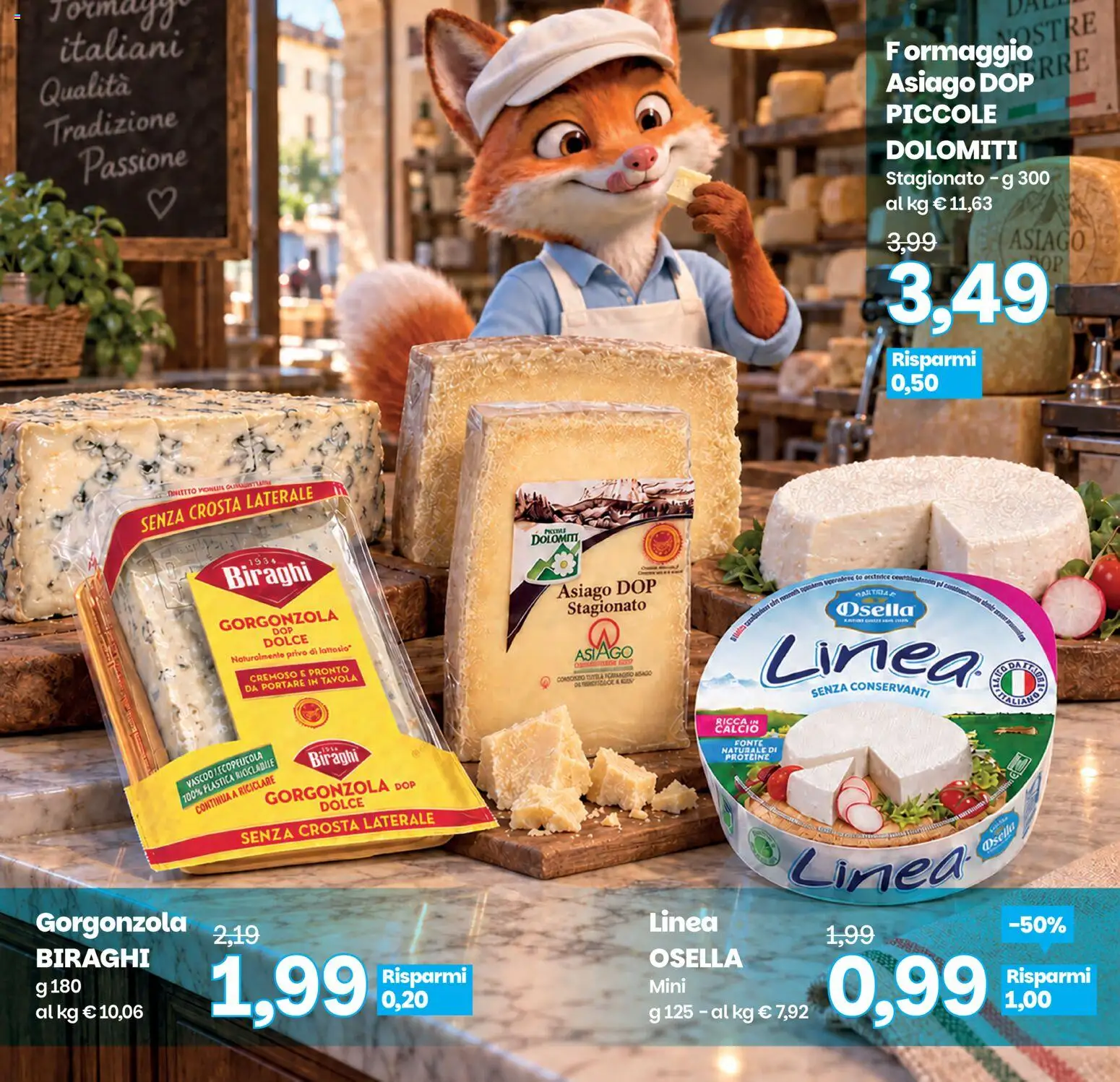 Volantino Prix del 15/09/2026 | Pagina: 11 | Prodotti: Formaggio, Gorgonzola