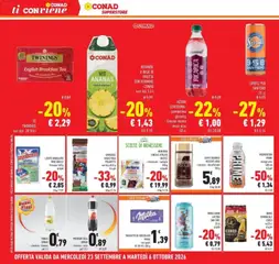 Anteprima del volantino Conad volantino Sesto San Giovanni valido a partire dal 23/09/2026 | Pagina: 42 | Prodotti: Pane, Cioccolato, Acqua, Frutta
