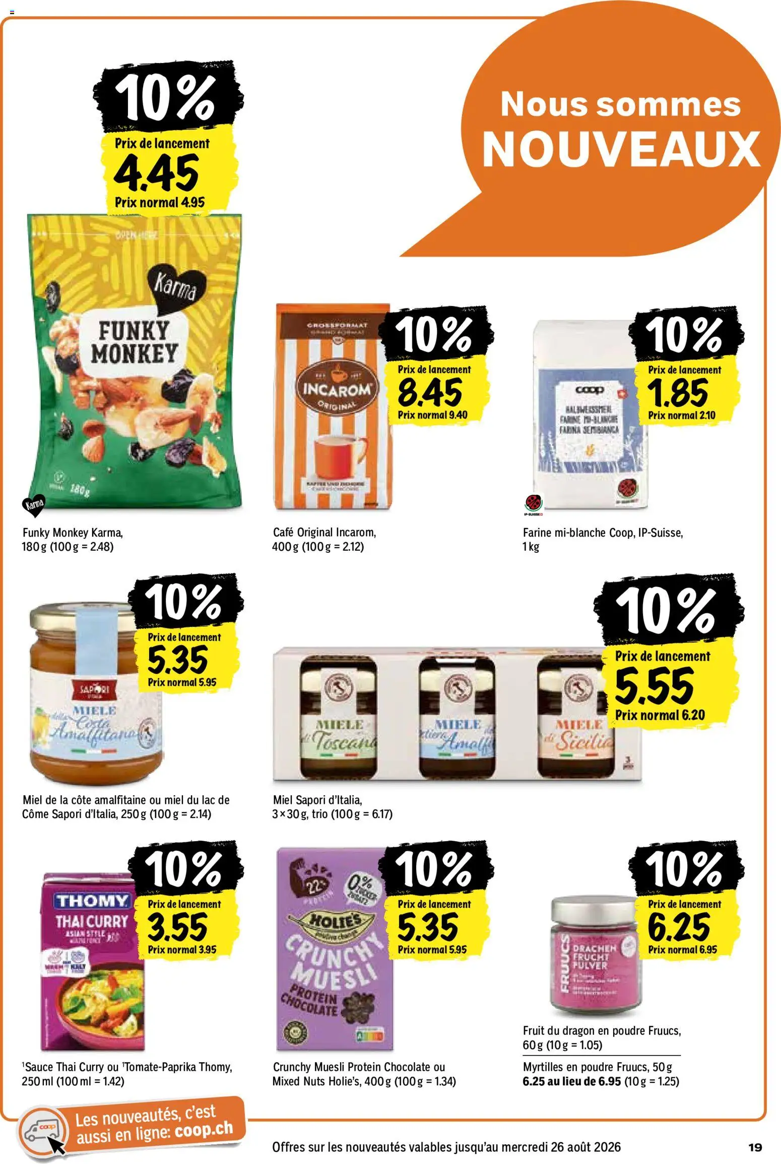 Coop aktionen FR – gültig ab 13.08.2026 | Seite: 19