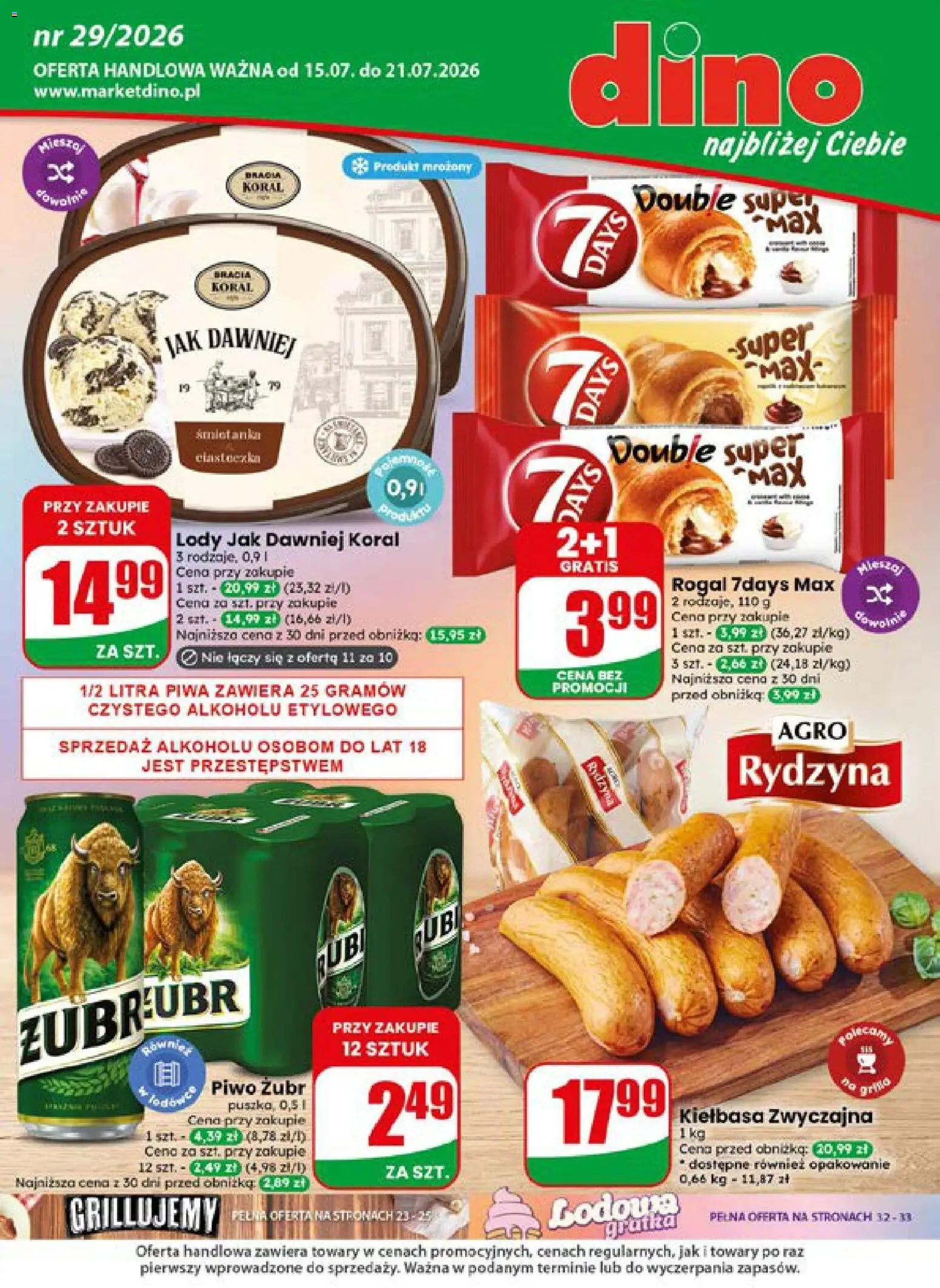 Dino gazetka (15.07.2026) catalogue cover