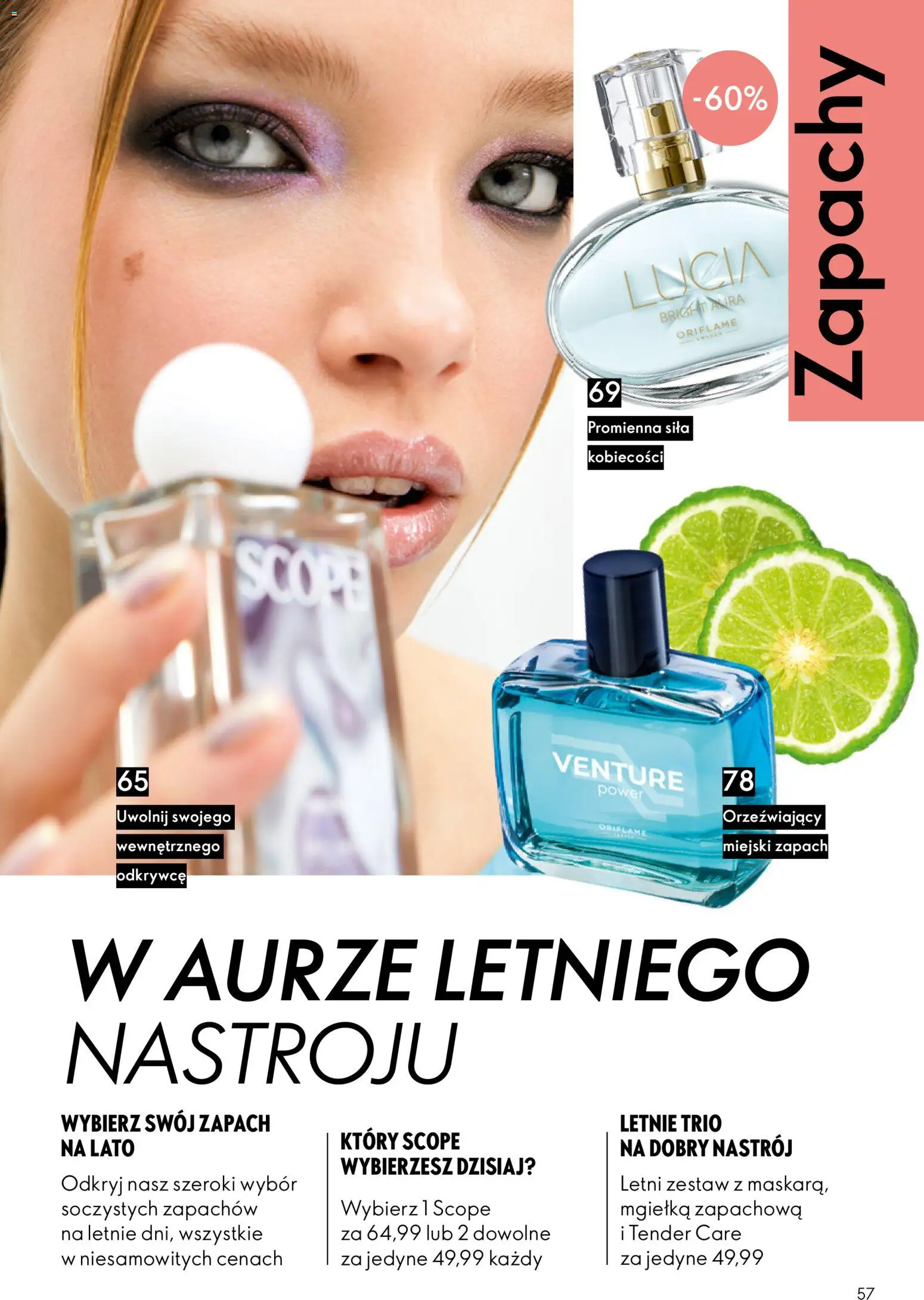Oriflame Katalog 11 2026 od 29.07.2026 | Strona: 57 | Produkty: Mgiełka zapachowa, Zapach