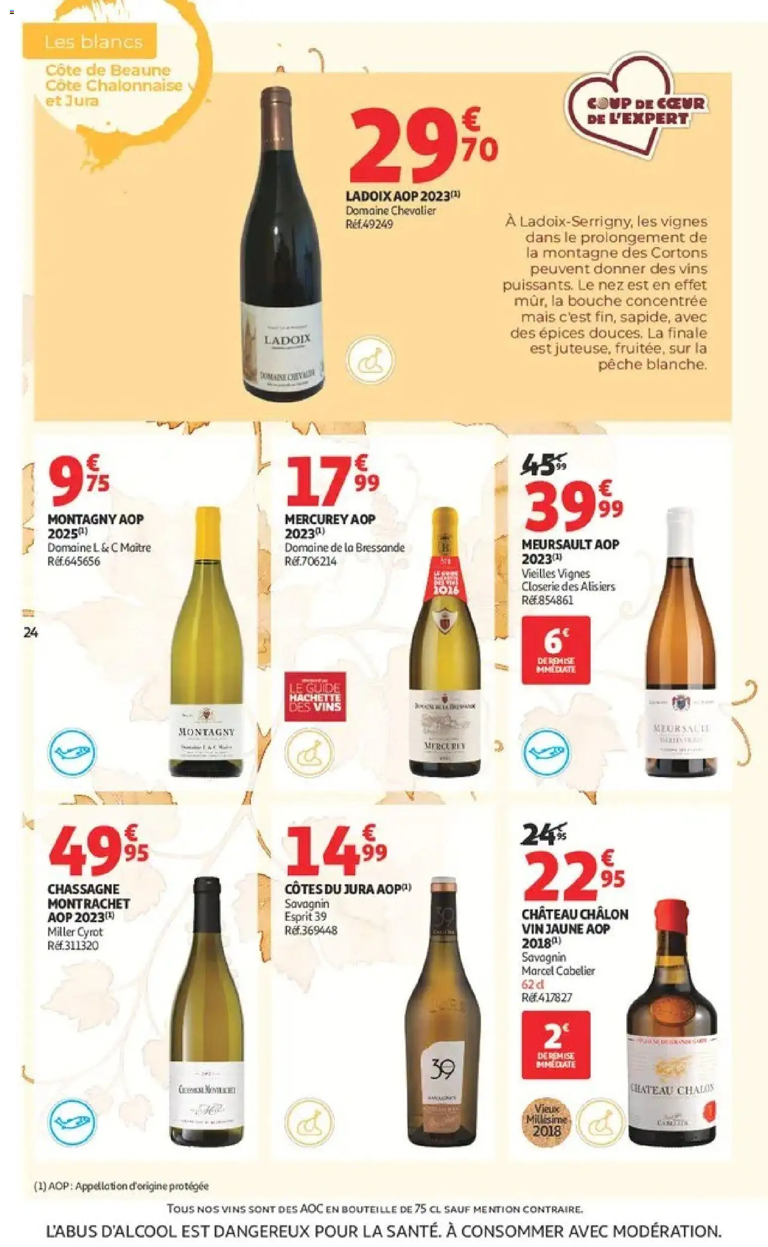 {H1} | Page: 24 | Produits: Marcel, Pêche, Mais, Bouteille