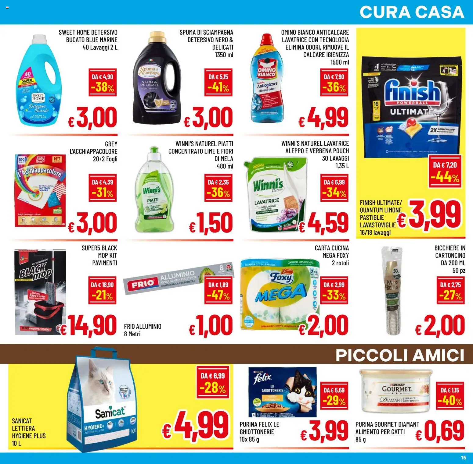 Volantino A&O del 24/06/2026 | Pagina: 15 | Prodotti: Limone, Lime, Lavastoviglie, Alluminio