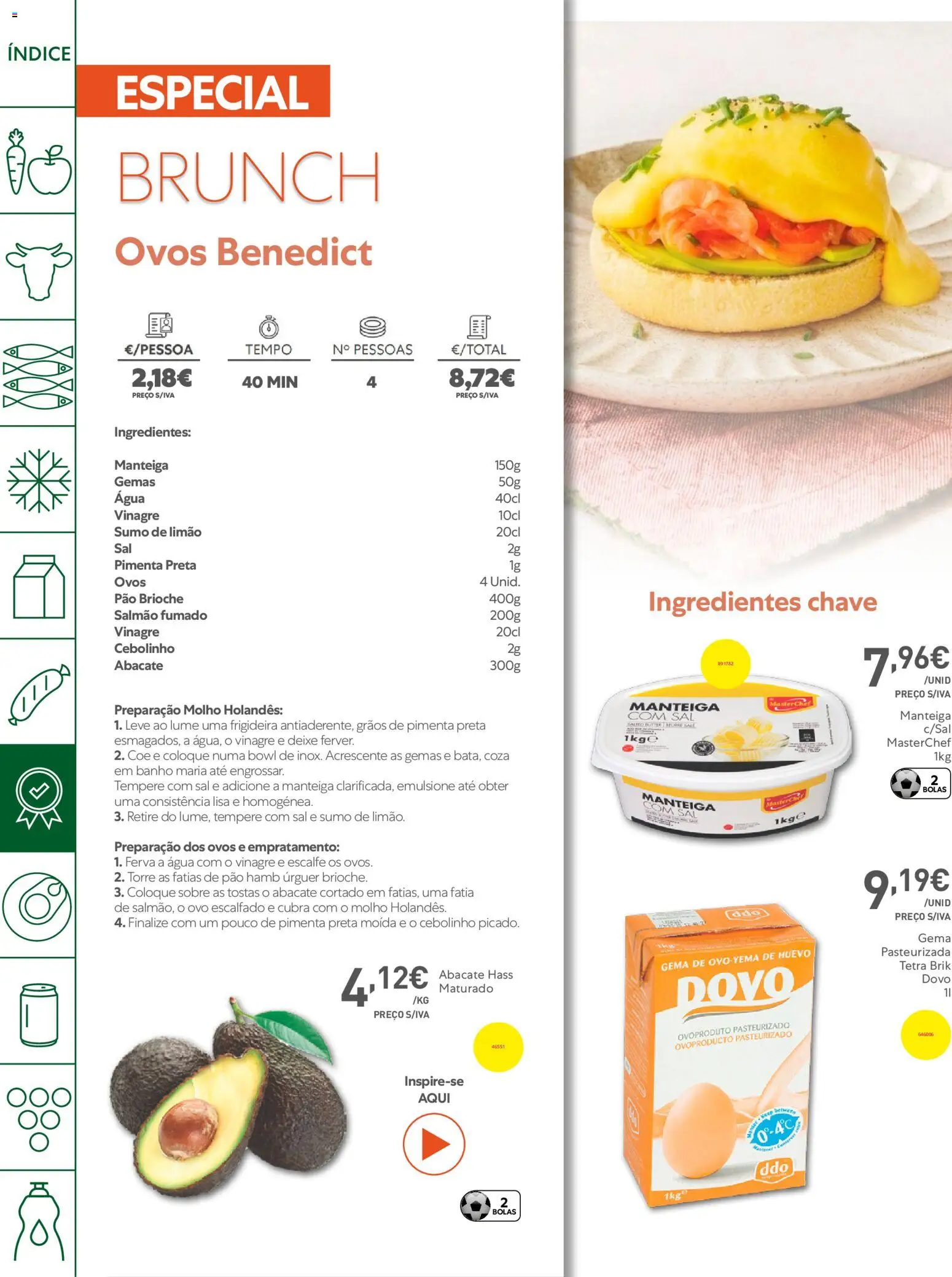Recheio Horeca Madeira │ válido de 05.05.2026 | Página: 18 | Produtos: Tostas, Sal, Banho, Abacate