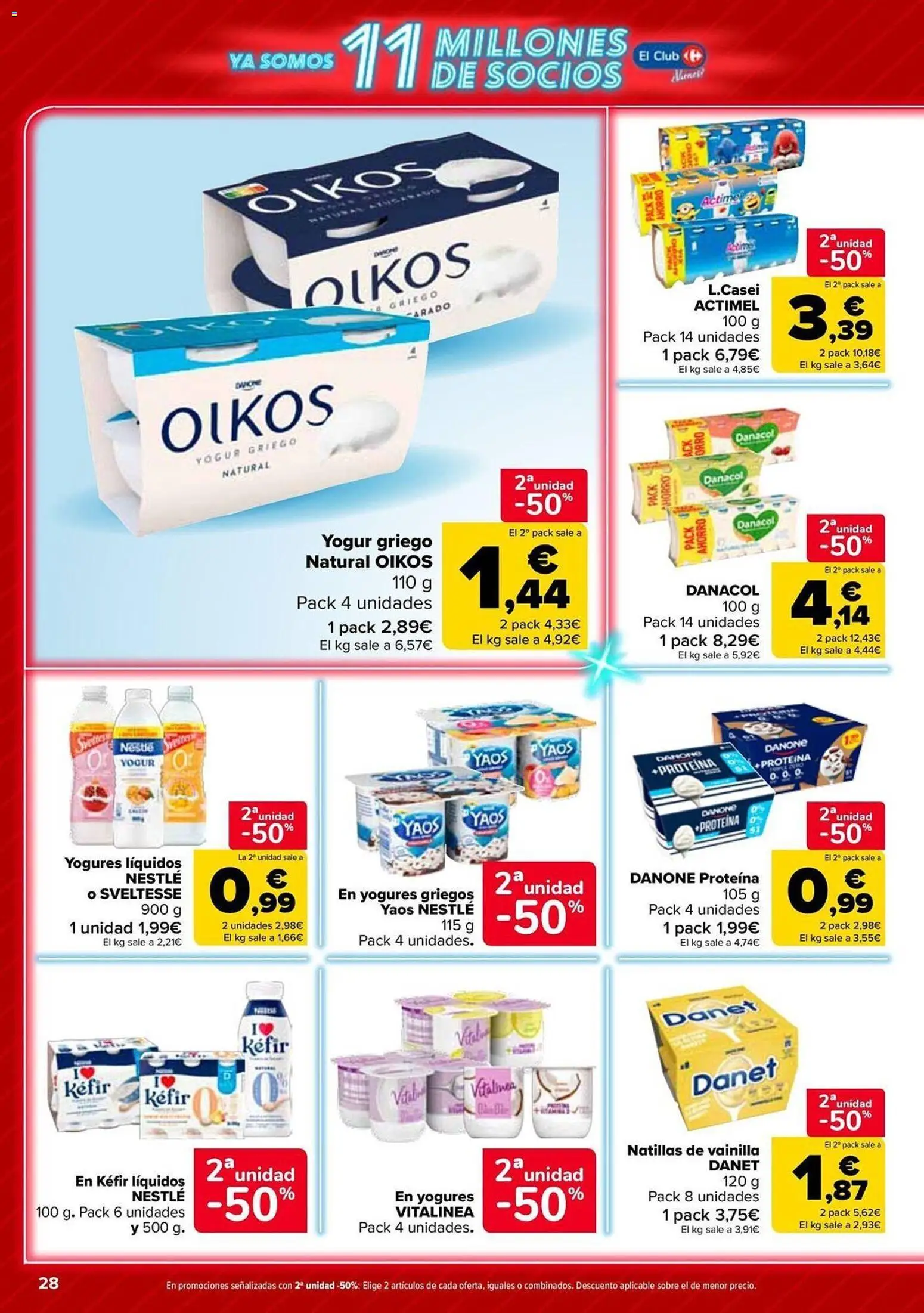 Carrefour folleto │ válido desde el 12.05.2026 | Página: 28 | Productos: Yogur, Μαγειρική εστία