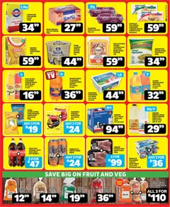 Usave specials catalogue – valid from 20.04.2026 | Page: 3 | Products: Flour, Squash, Wine, Ice cream