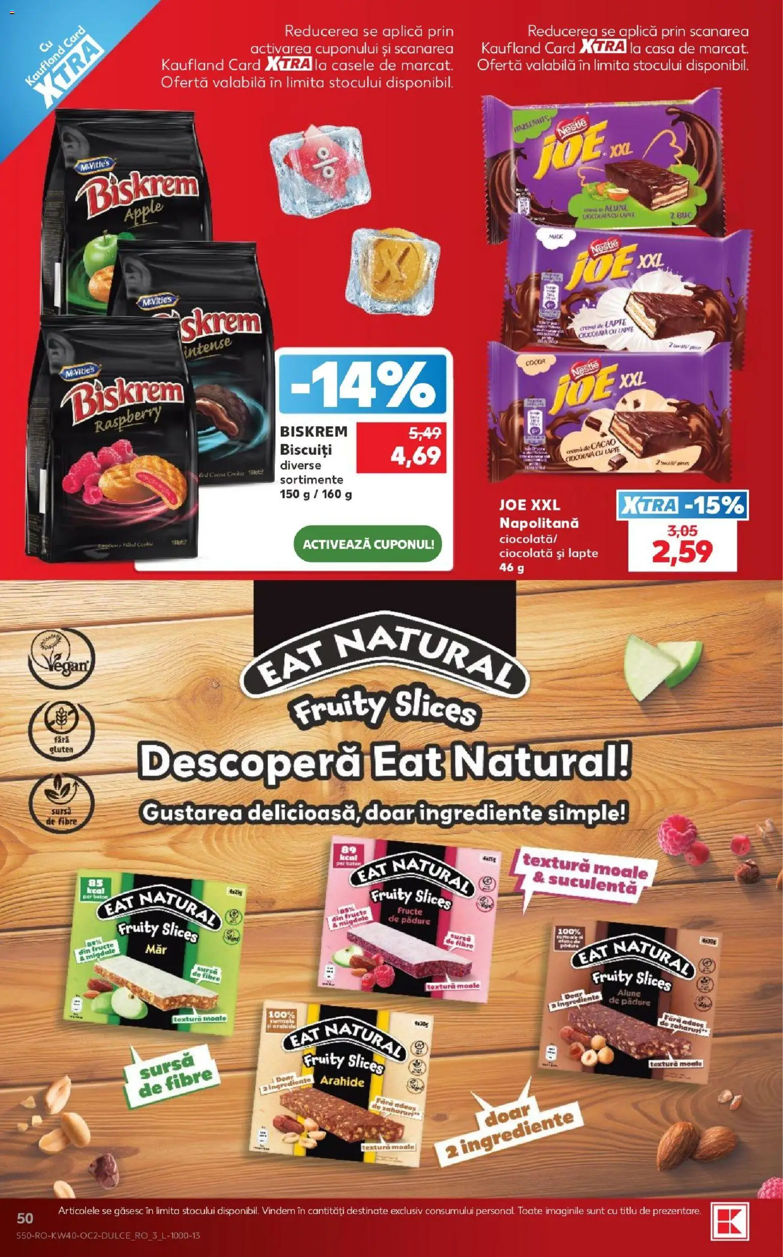 Kaufland RO akciós ujság - amely érvényes a következő dátumtól: 2026.09.30. | Oldal: 50 | Termékek: Nestlé