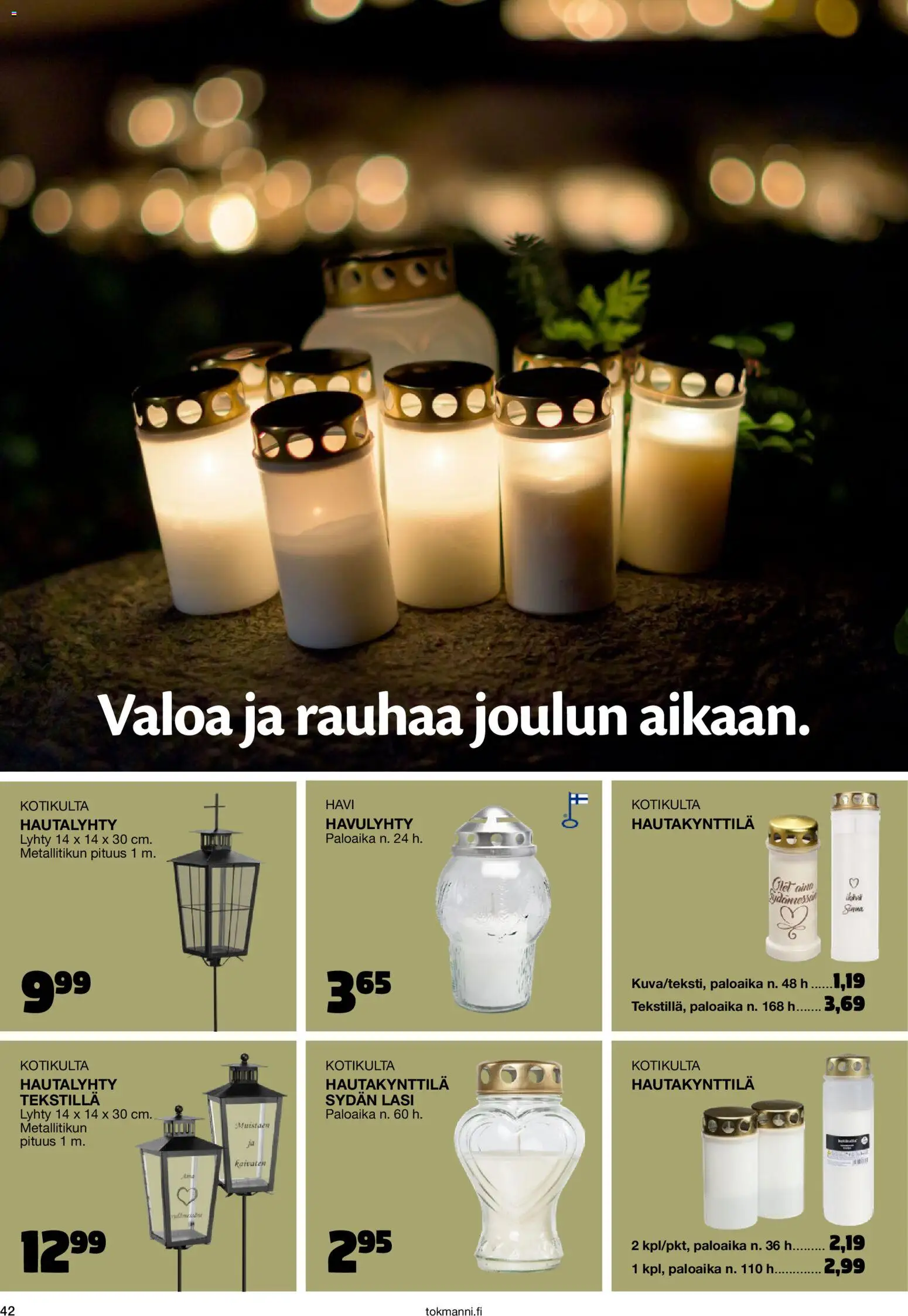 Tokmanni Joulukuvasto 2026 – voimassa 26/10/2026 alkaen | Sivu: 42