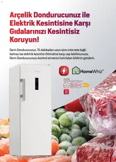 01.06.2026 tarihinden itibaren geçerli olan Arçelik kataloğu önizlemesi | Sayfa: 17 | Ürünler: Dondurucu
