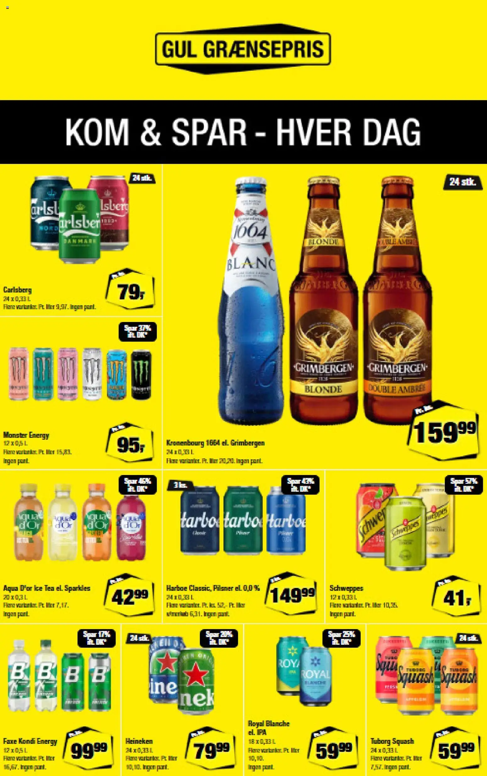 Calle tilbudsavis – gyldig fra 05/08/2026 | Side: 4 | Produkter: Squash, Faxe Kondi, Tuborg Squash