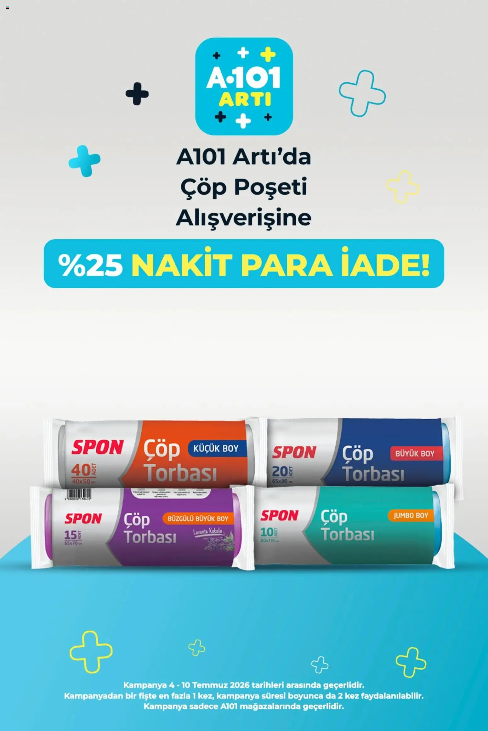 A101 - Arti - 04 Temmuz 2026 tarihinden itibaren geçerlidir | Sayfa: 1