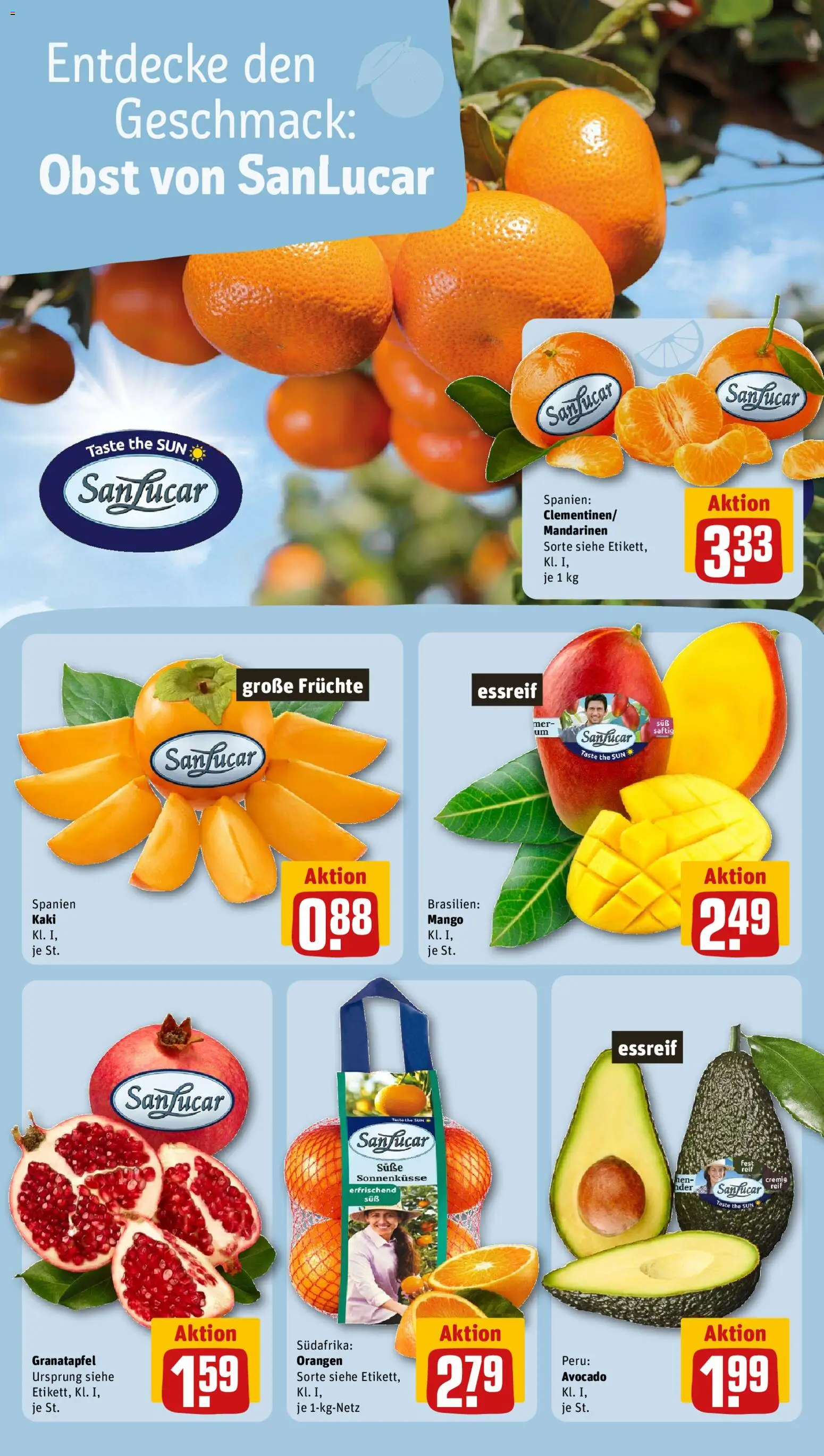 Rewe ihr Kaufpark Prospekt – gültig ab 02.11.2026 | Seite: 25 | Produkte: Mandarinen, Obst, Mango, Kaki