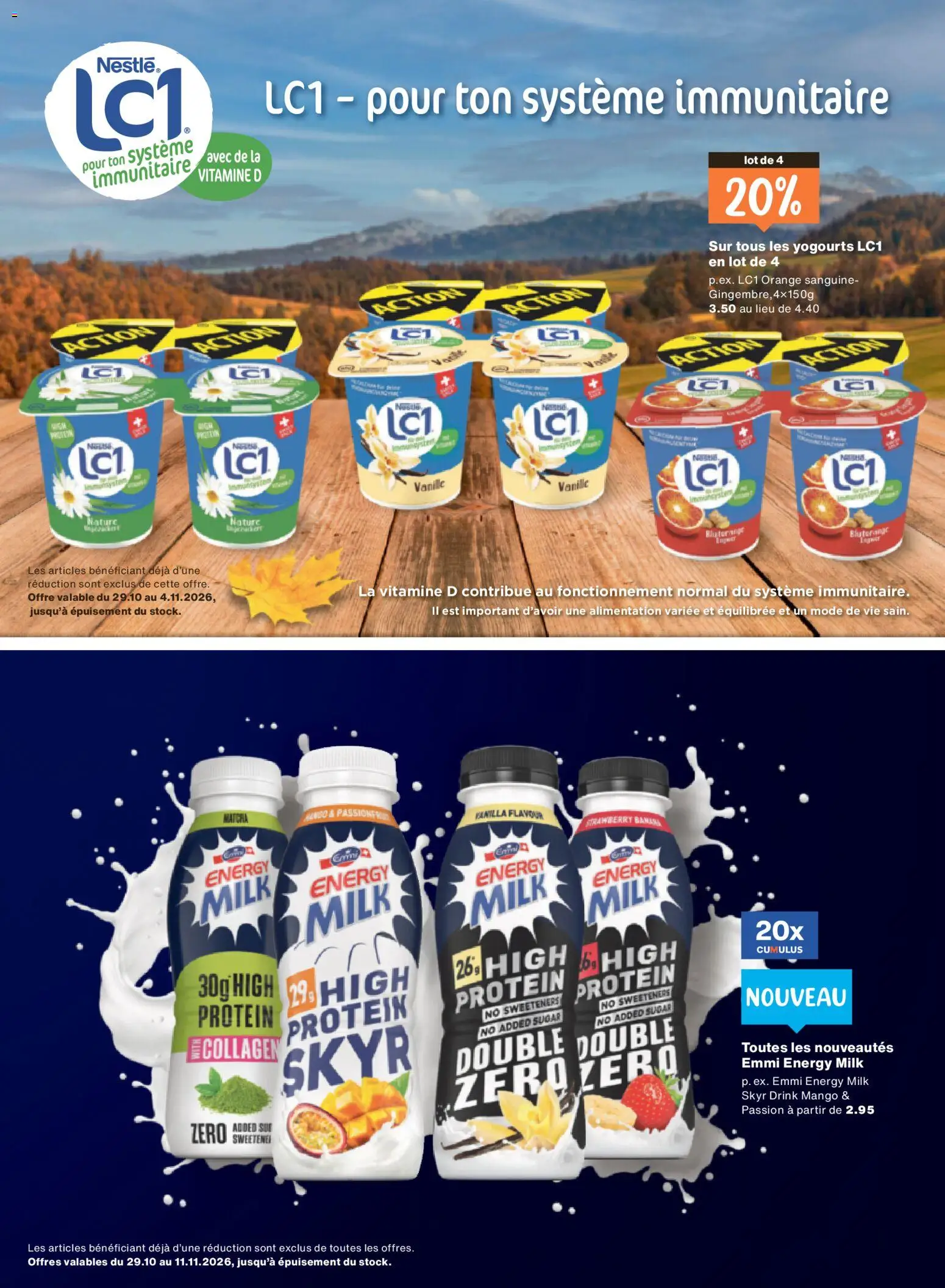Migros aktionen Magazine FR – gültig ab 29.10.2026 | Seite: 57 | Produkte: Vanille, Mango