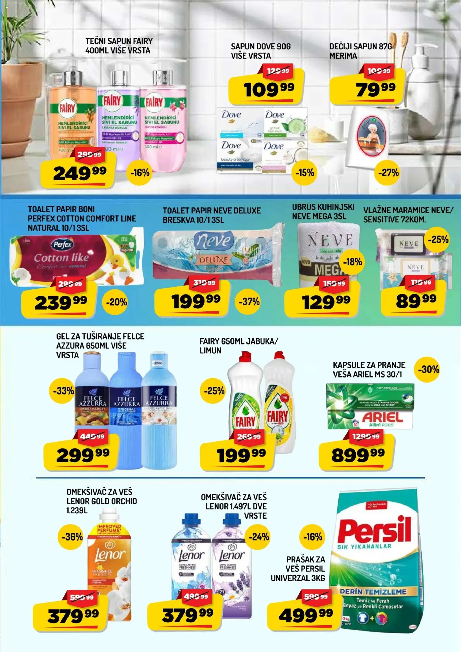 Aman katalog - važi od 28.08.2026 | Strana: 15 | Proizvode: Maramice, Kapsule, Sapun, Prašak za veš