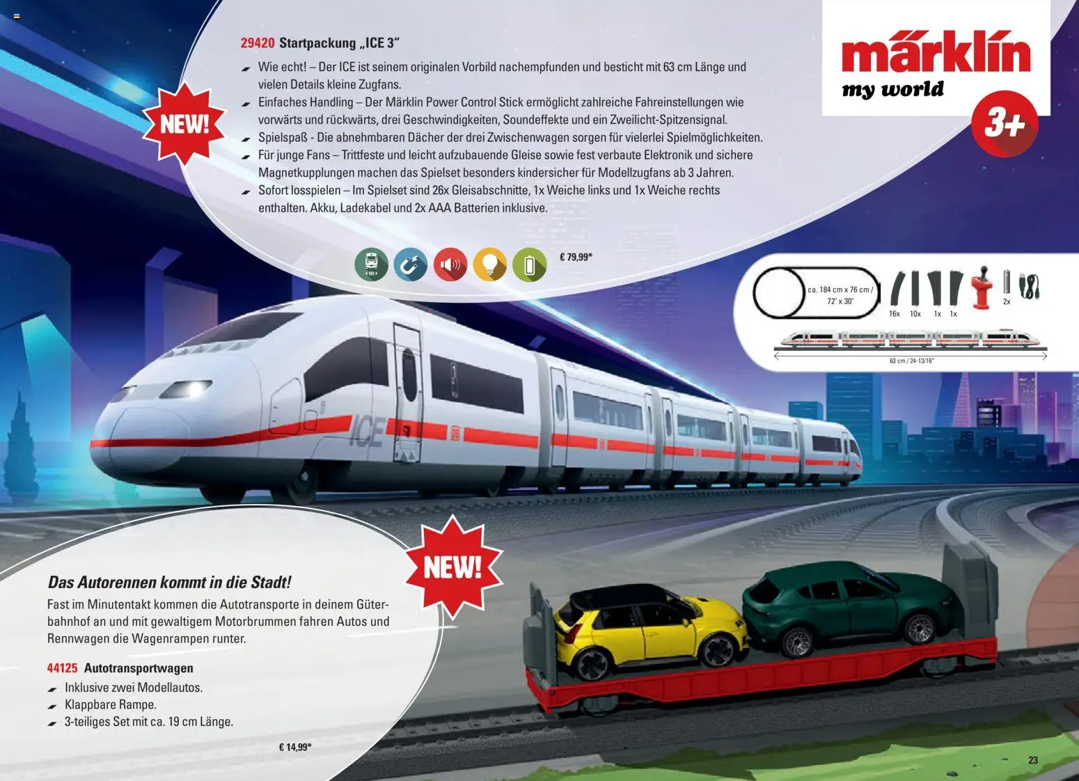 Conrad Märklin Katalog – gültig ab 01.01.2026 | Seite: 25 | Produkte: Batterien, Ladekabel