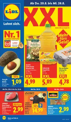 Lidl aktionen ab 20.08.2026 gültig