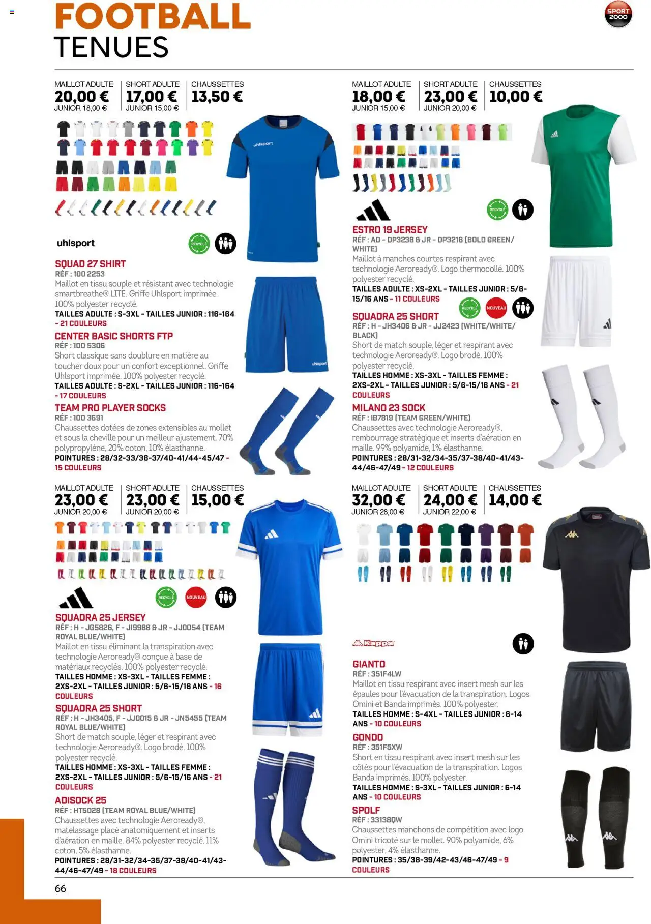 {H1} | Page: 66 | Produits: Base, Shorts