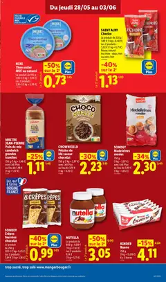 LIDL - Prévisualisation de KINDER Bueno, 6 x 2 barres valide à partir de 28.05.2026 | Page: 13