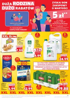 Pogląd oferty "Kaufland gazetka" - ważna od 11.06.2026 | Strona: 25 | Produkty: Baton, Jeleń, Herbata, Makaron