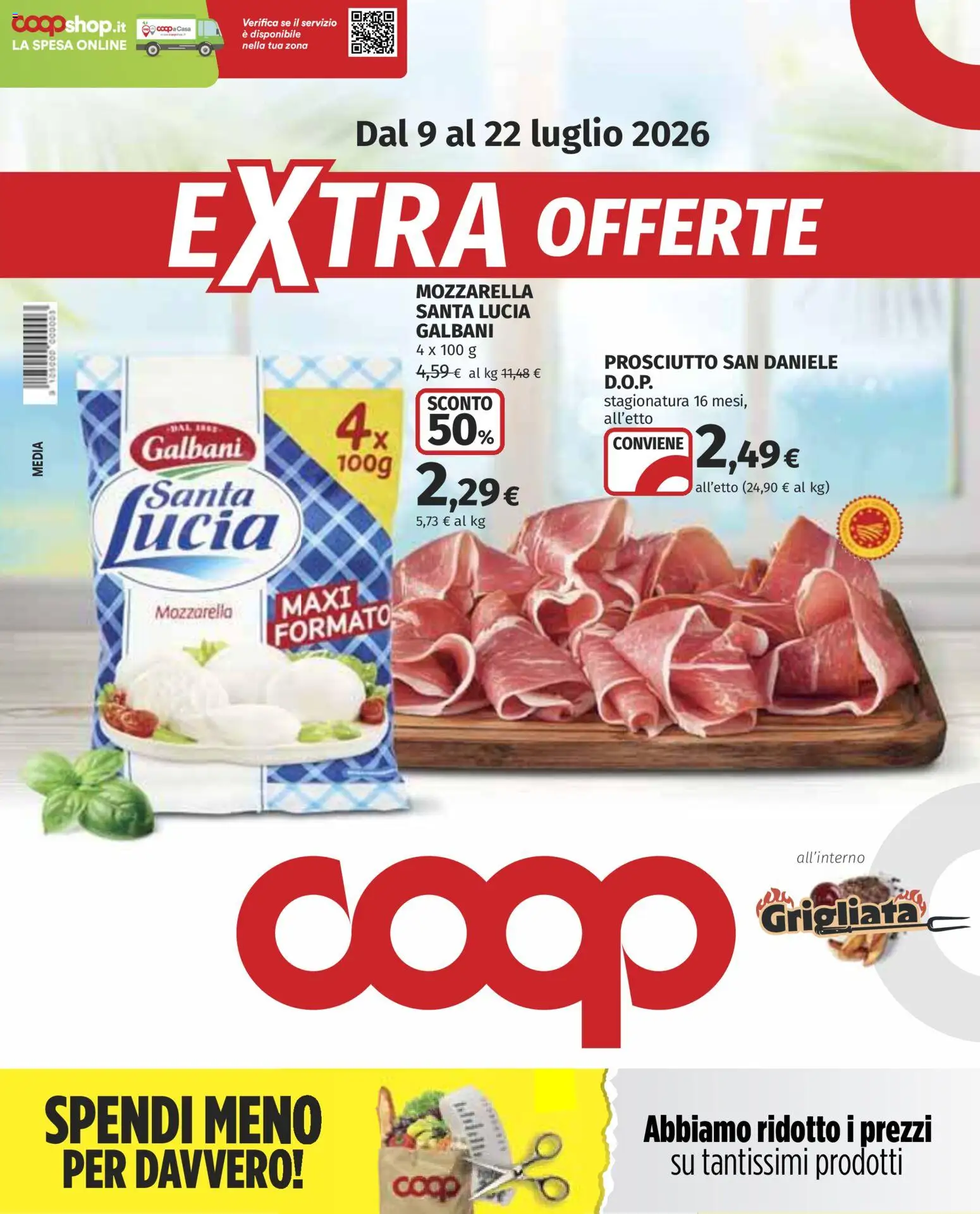 COOP volantino dal ﻿09/07/2026 anteprima > nuovo offerte catalogue cover