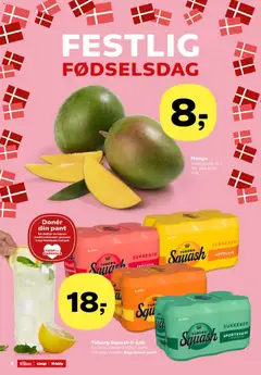 Kvickly - Tilbudsavis uge 21 gyldig fra 22.05.2026 | Side: 4 | Produkter: Mango, Squash, Lime, Tuborg Squash